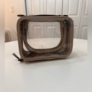 Calpak Small Cosmetic Case Stone